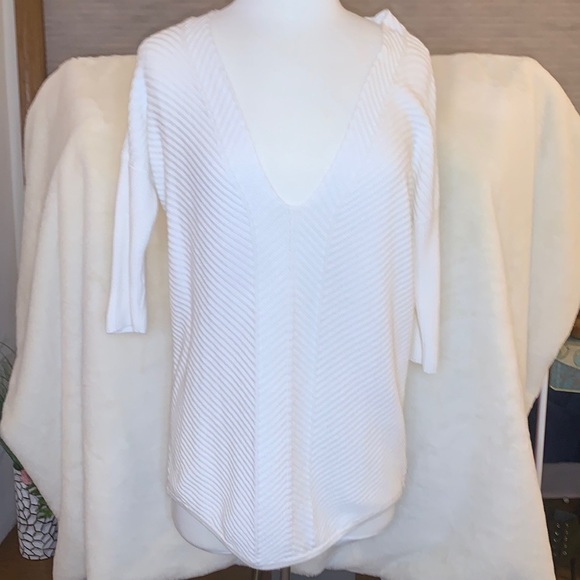 Express Sweaters - Express White Sweater